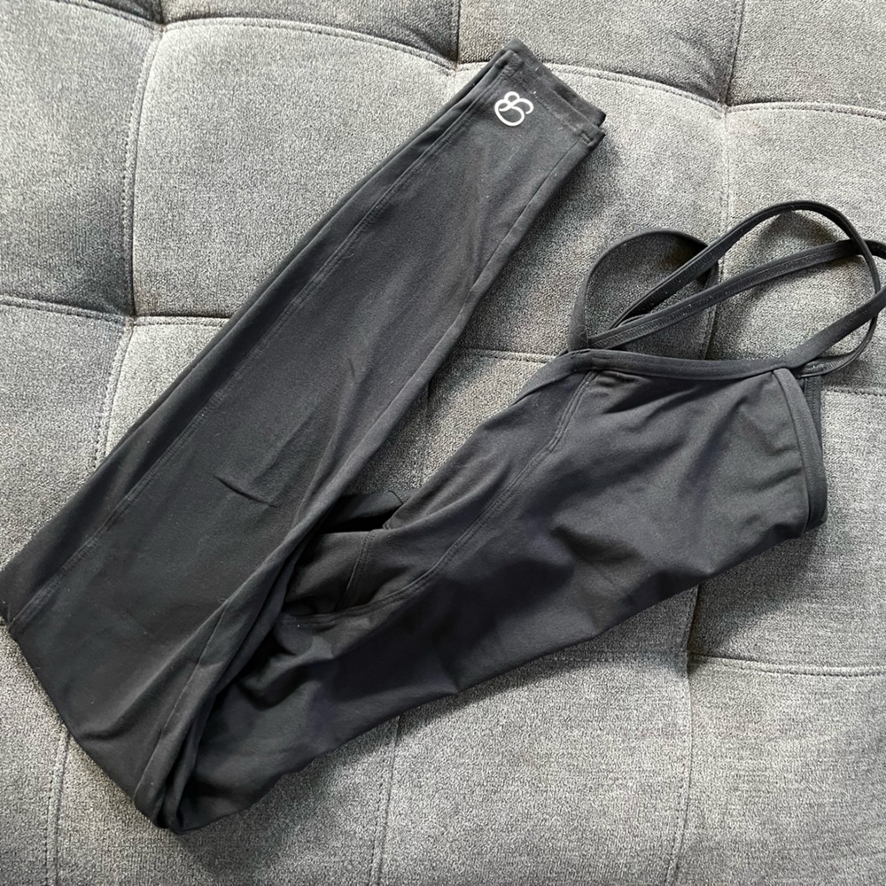 Sexy black Bombshell Sportswear bodysuit. Great used condition!